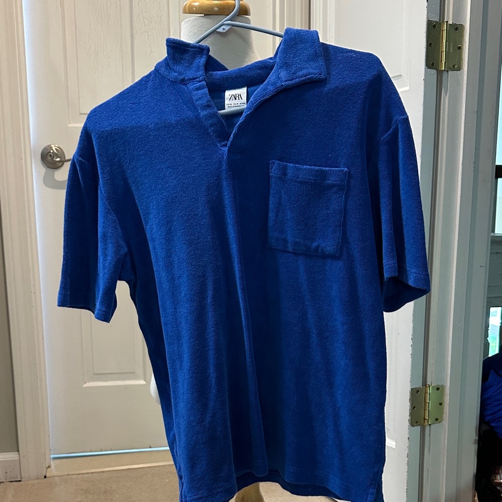 Zara Terry Cloth Polo